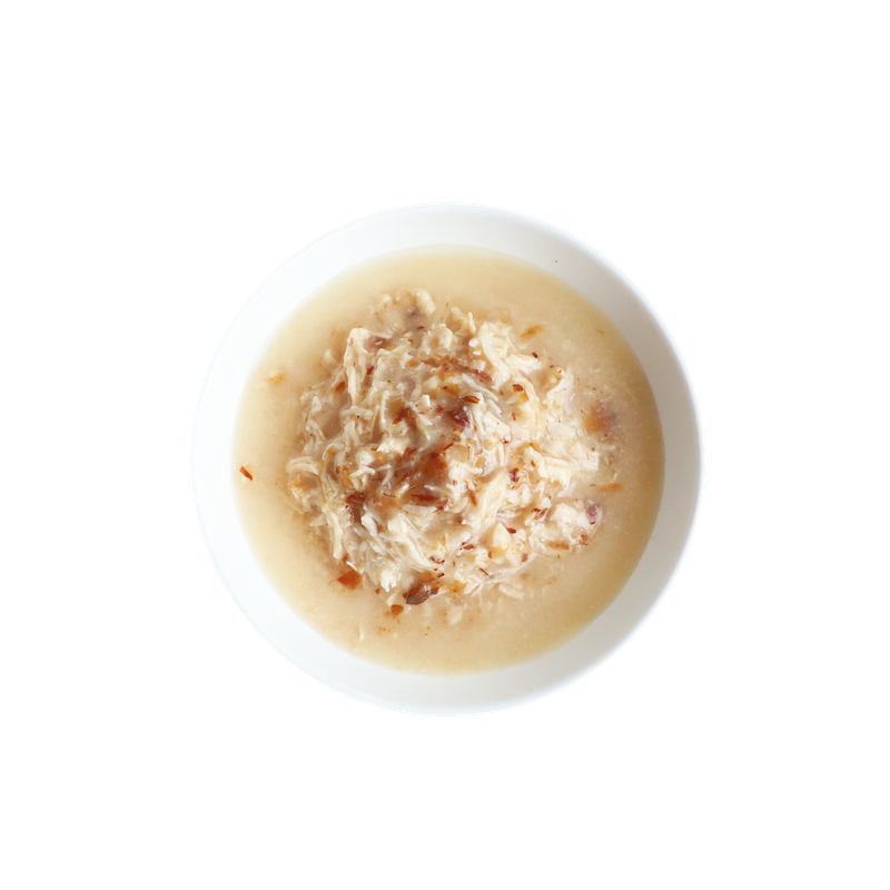 Boneless Chicken Shreds & Smoked Fish Flakes with Goat's Milk 70g