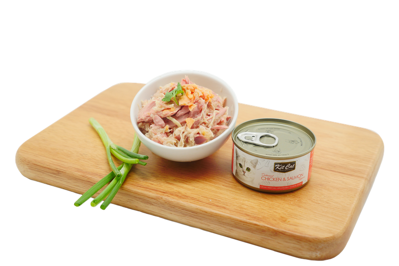 Kit Cat Canned Food Aspic/Toppers Bulk Deal (80g x 24 tins)