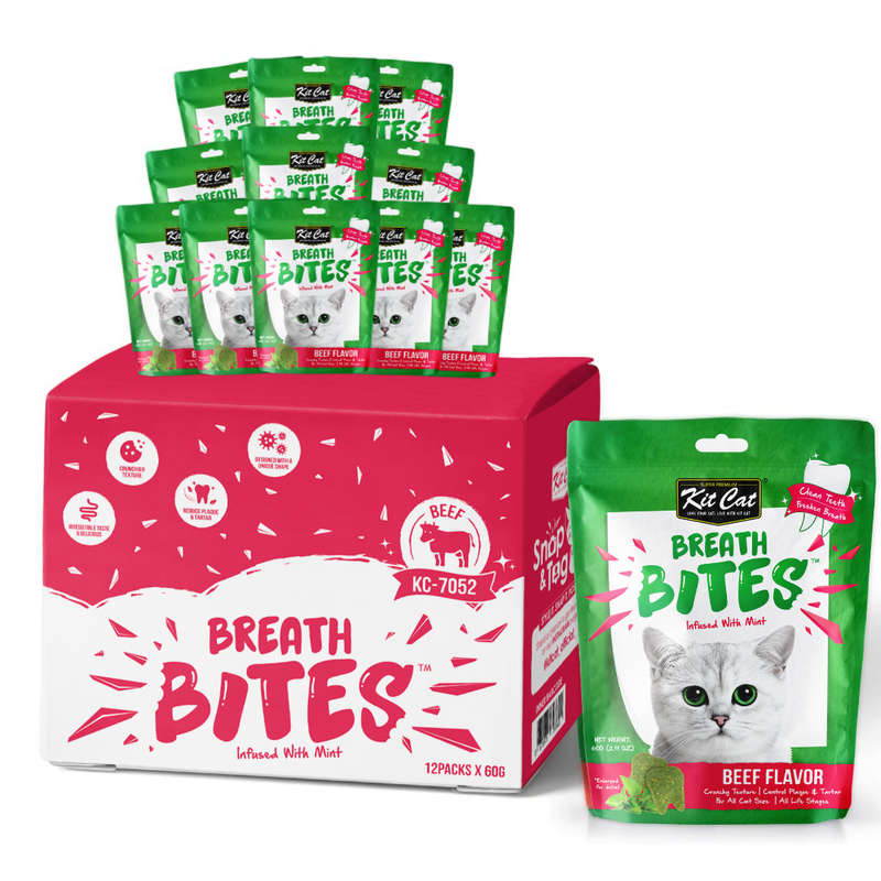 Kit Cat BreathBites Bulk Deal (60g x 12 packs)