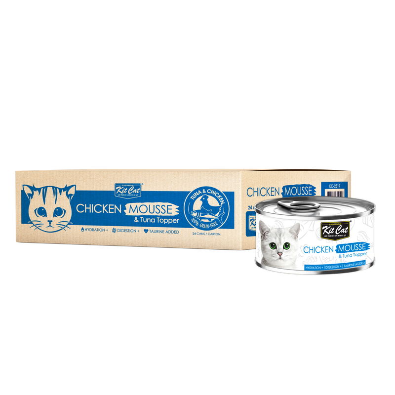 Kit Cat Mousse Bulk Deal (80g x 24 tins)