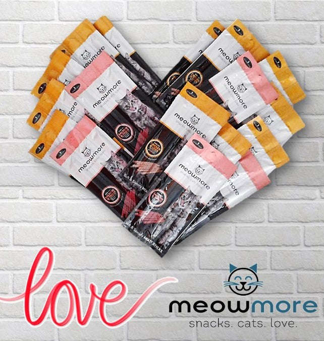 Meow More Cat Treat Sticks (15g)