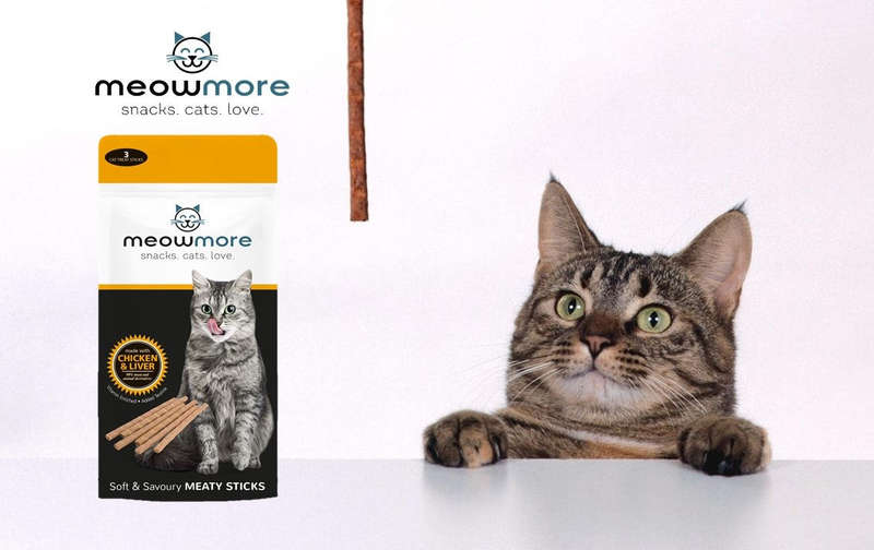 Meow More Cat Treat Sticks (15g)