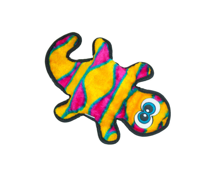 Outward Hound Invincible Gecko 2 sqk Orange/Pink