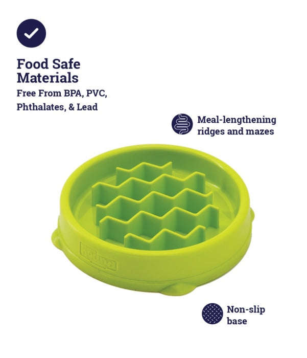 Outward Hound Cat Fun Feeder Tiny Green