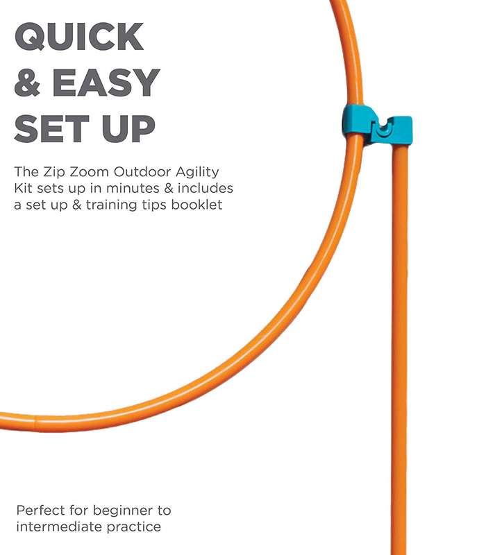 Outward Hound ZipZoom Outdoor Agility Kit