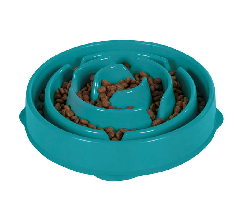 Outward Hound Fun Feeder Teal