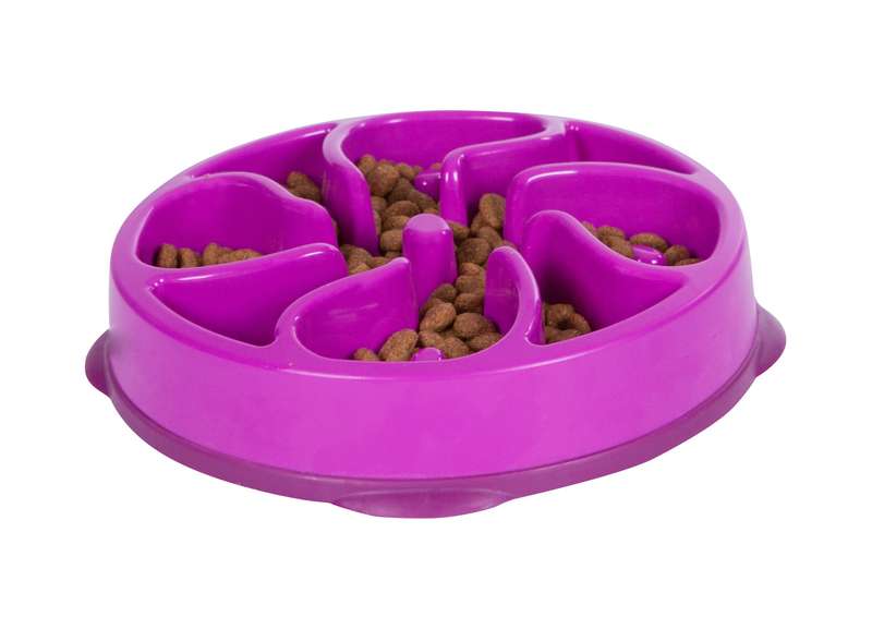 Outward Hound Fun Feeder Purple