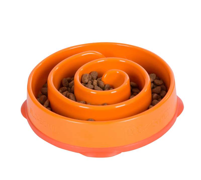 Outward Hound Fun Feeder Orange