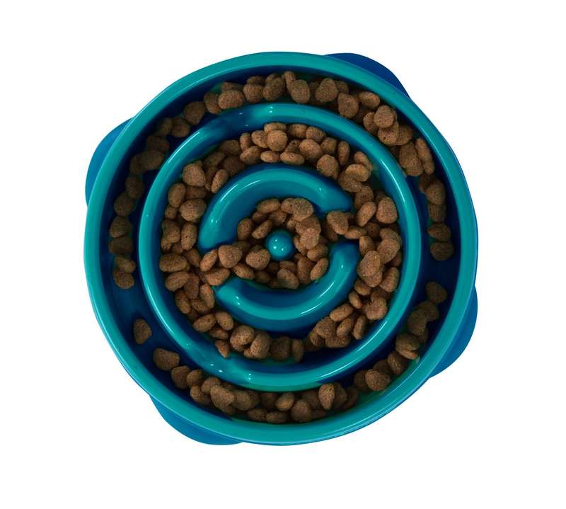 Outward Hound Fun Feeder Teal