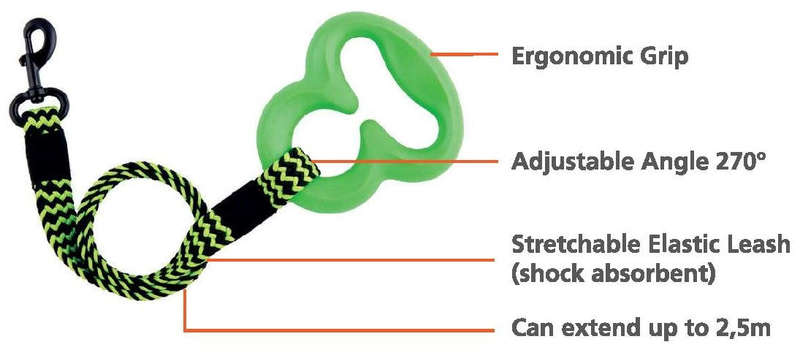L'Chic Octobungee Elastic Leash