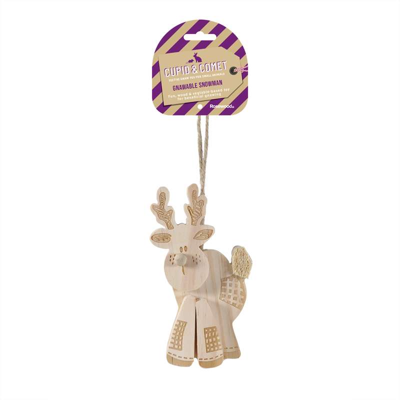 Patchwork Reindeer Gnaw