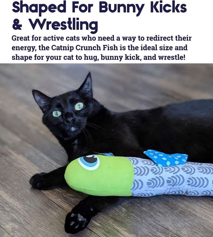 Petstages Catnip Crunch Fish