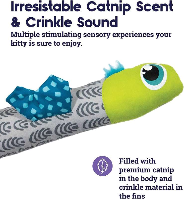 Petstages Catnip Crunch Fish
