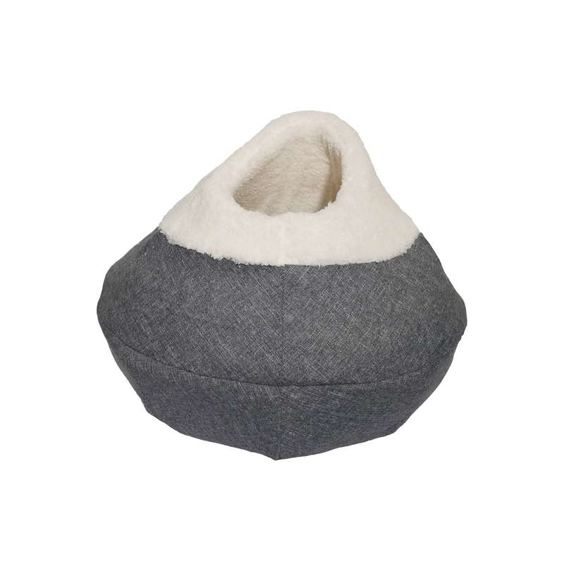 Rosewood Round Cosy Plush Cat Cave (40cm x 40cm)