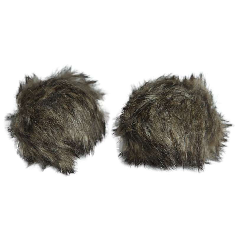 Rosewood Jolly Moggy Silvervine Plush Balls 2pc