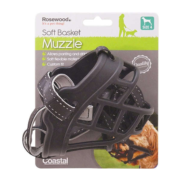 Rosewood Soft Basket Muzzle