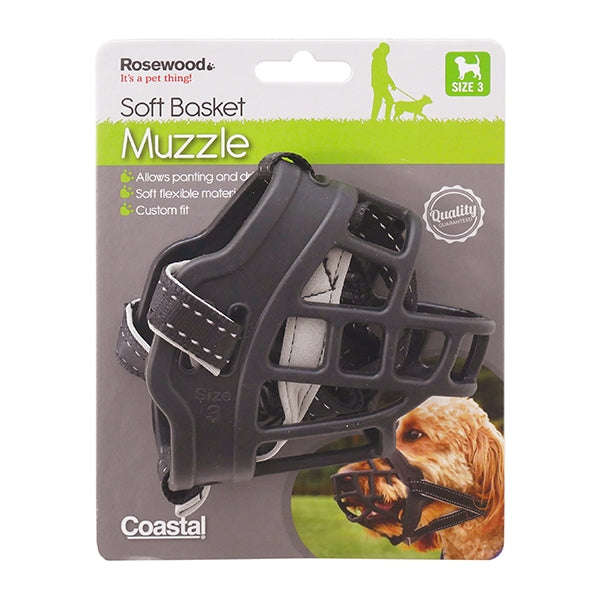 Rosewood Soft Basket Muzzle