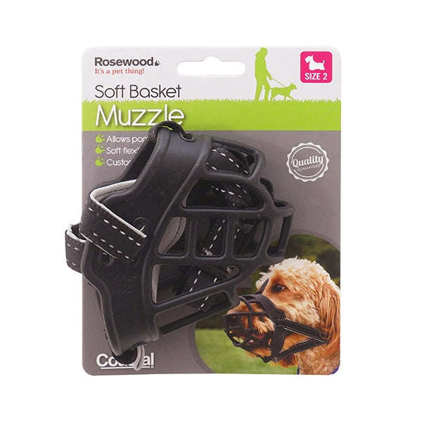 Rosewood Soft Basket Muzzle