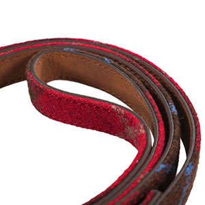 Rosewood Joules Heritage Tweed Leather Dog Lead
