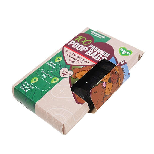 Degradable Doggie Bags 100pc