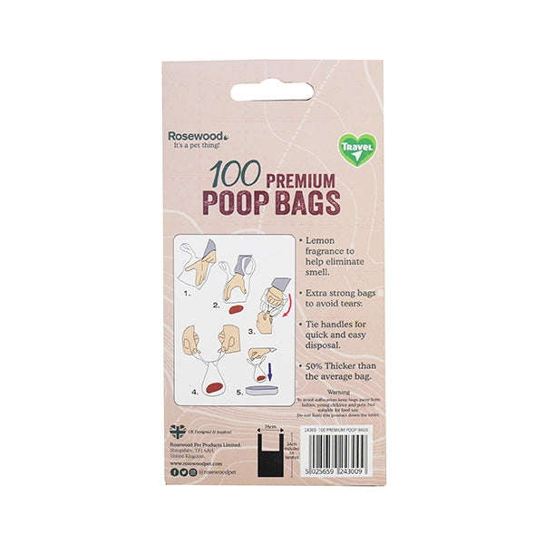 Degradable Doggie Bags 100pc