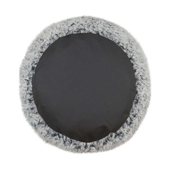 Rosewood Silver Fluff Comfort Round Bed (66cm x 66cm)