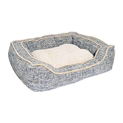 Rosewood Luxury Slate & Oatmeal Square Bed