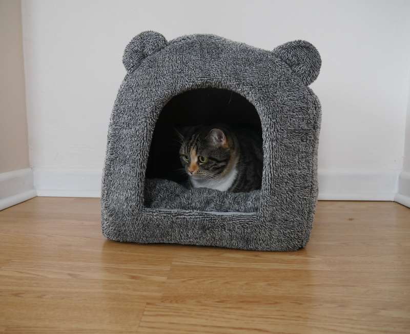 Rosewood Teddy Bear Cat Bed (38cm x 38cm)