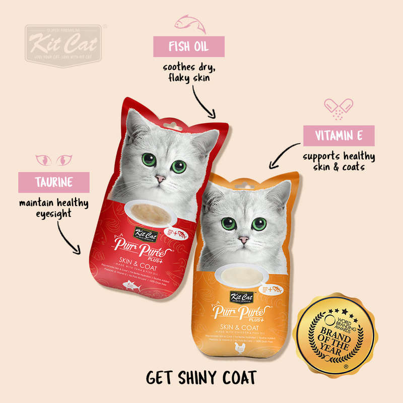 Purr Puree Plus+ (4 x 15g)