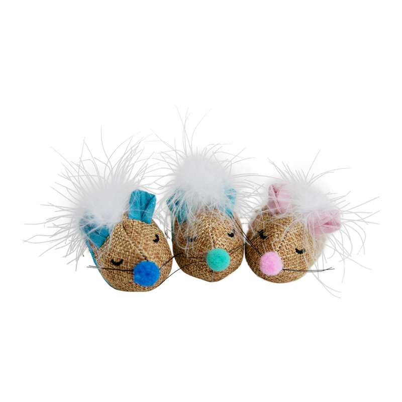Petstages Mousin Around Hid 'n Treat (3pk)