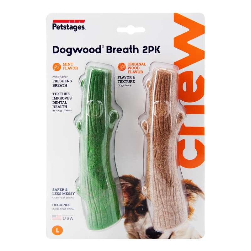 Dogwood 2PK Original/Fresh Breath LG (Packaging Damaged)