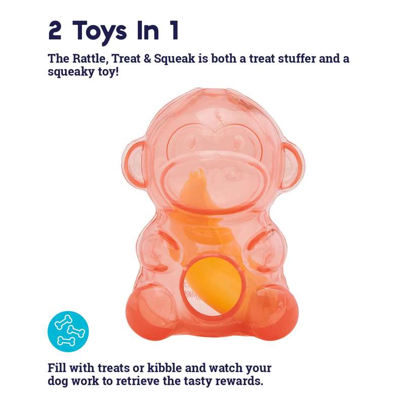 Rattle Treat & Squeak Monkey