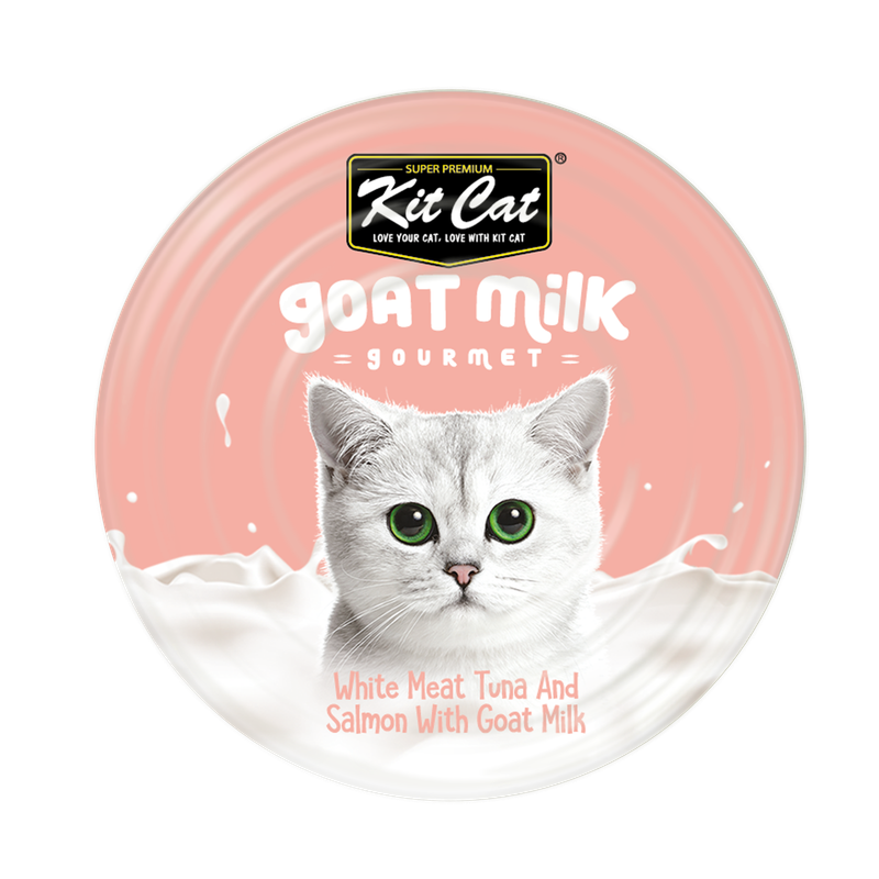 White Meat Tuna Flakes & Salmon with Goat's Milk 70g