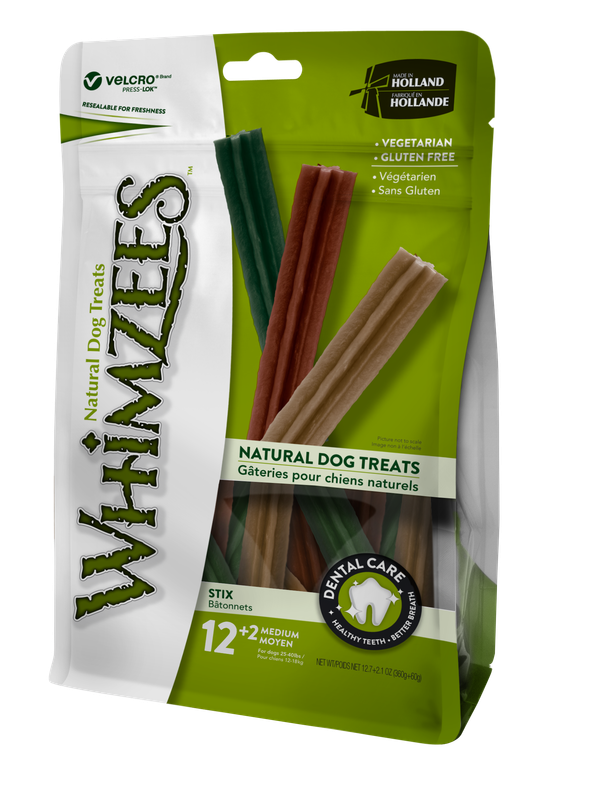 Whimzees Medium Stix Value Bag (14pc)
