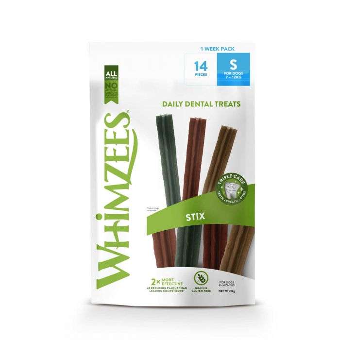 Whimzees Small Stix Weekly Value Bag (14pc)