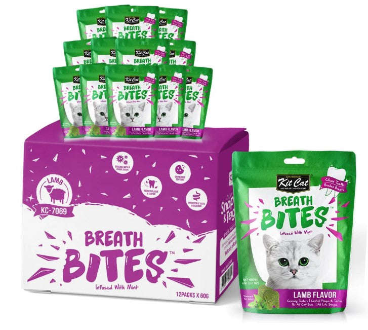 Kit Cat BreathBites Bulk Deal (60g x 12 packs)