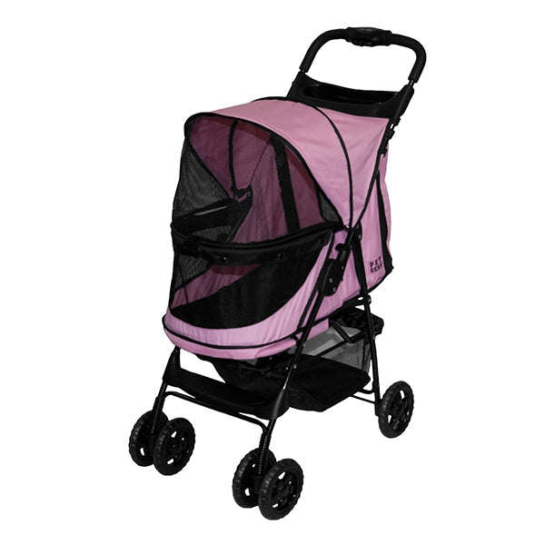 Happy Trails No-Zip Stroller Pink