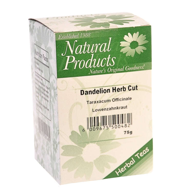 Dried Dandelion Herb Cut (Taraxacum officinale) - 75g