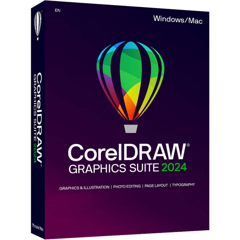CorelDRAW Graphics Suite 2024 (Windows/Mac) - Lifetime