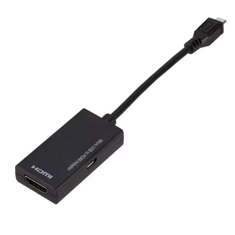 1080P HD HDTV Adapters Micro USB To HDMI Female Adapter Cable for MHL Device For Samsung Galaxy H...