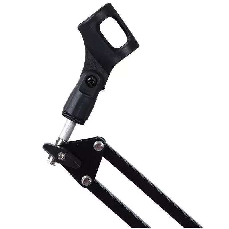 Extendable Recording Microphone Holder Suspension Boom Scissor Arm Stand Holder with Microphone C...