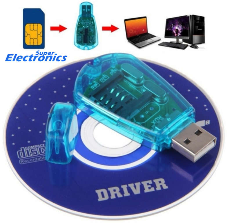 Mobile Phone USB Mini Sim Card Reader