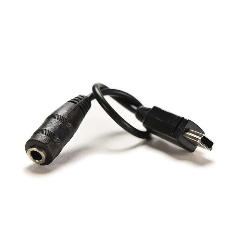 Mini USB Male to Female 3.5mm Audio Jack Cable Cord Adapter Headphone Jack Plug