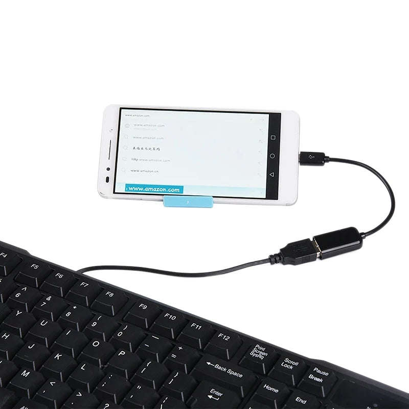Micro USB OTG Cable Data Transfer Micro USB Male to Female Adapter for Android