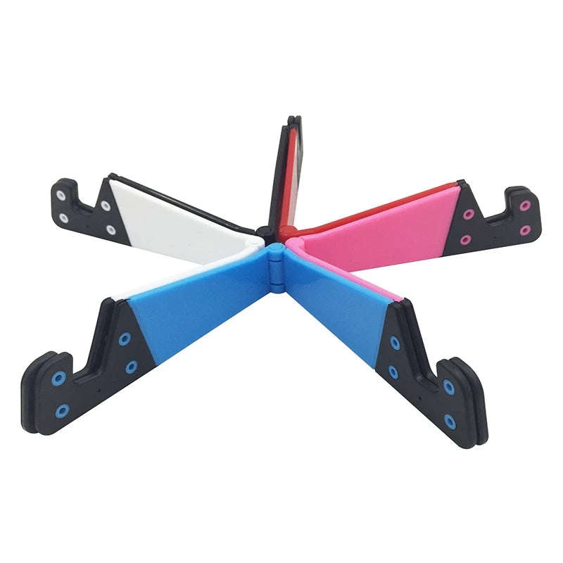 V-Type Folding 9.7 inch Phone Tablet Holder adjustable angle Desktop Tablet Phone Stand