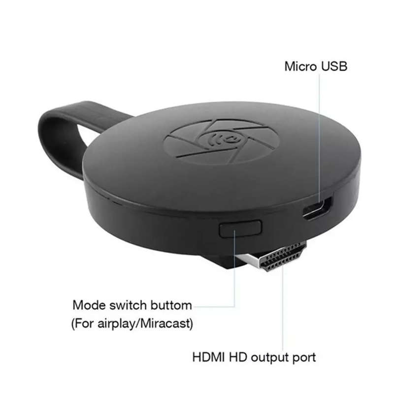 TV Android Sticks WiFi Wireless Display Dongle HDMI Adapter TV Receiver 1080P Airplay Dongle Mirr...