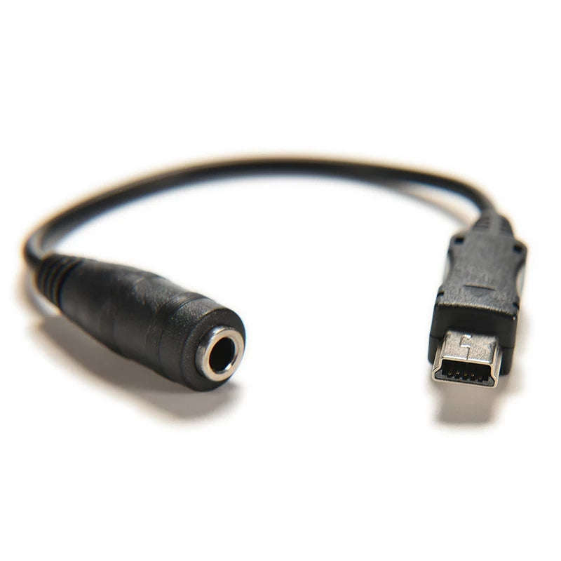 Mini USB Male to Female 3.5mm Audio Jack Cable Cord Adapter Headphone Jack Plug