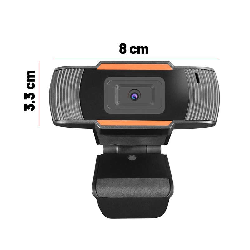 HD 720P Webcam Desktop Laptop USB Driveless Web Camera With Built-in Microphone For Video Calling...