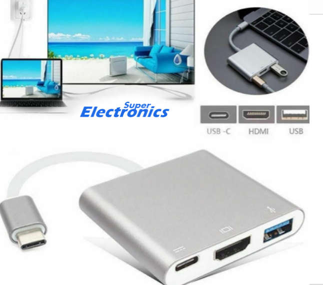 USB 3.1 USB-C Type-C to HDMI Digital USB OTG Adapter