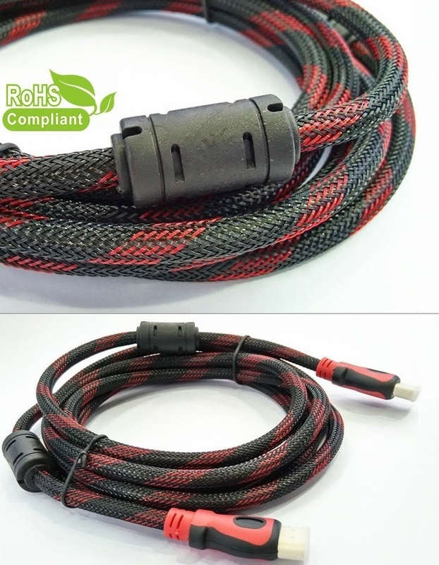 5m HDMI Cable Nylon Braid